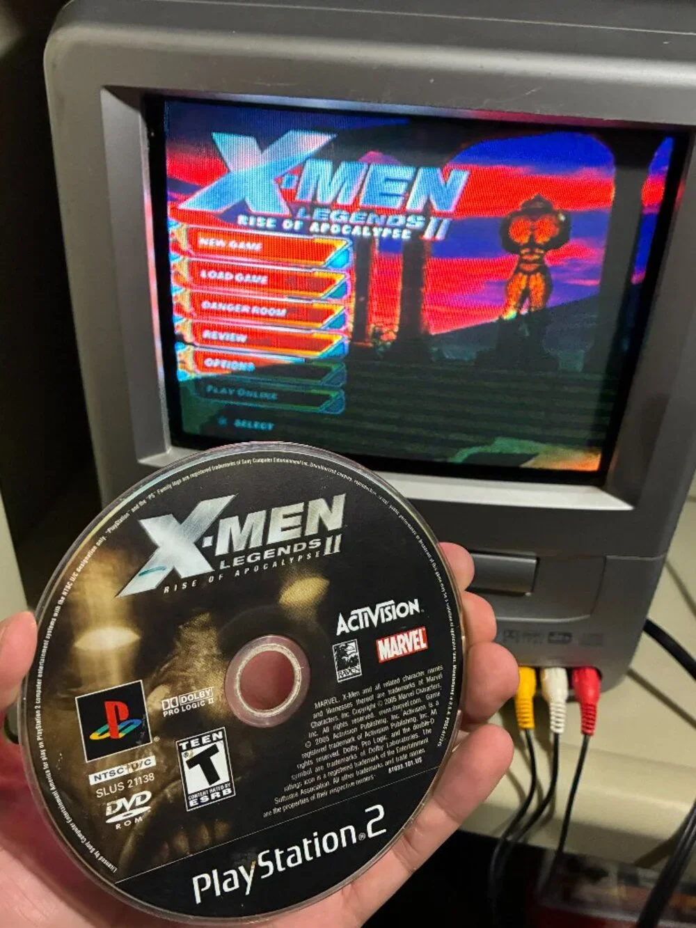 Activision X-Men Legends II: Rise of Apocalypse PS2 Action RPG T - Disc Only